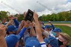 Baseball vs Babson NEWMAC Finals  Wheaton College vs Babson College play in the NEWMAC baseball championship finals. - (Photo by Keith Nordstrom) : Wheaton, baseball, NEWMAC, Babson